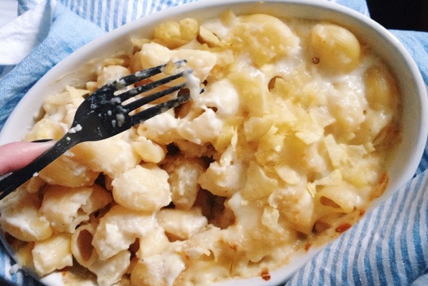 Mac and cheese  (Макароны в сливочном соусе)