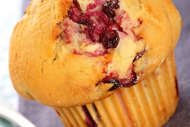 Маффины с черникой и корицей