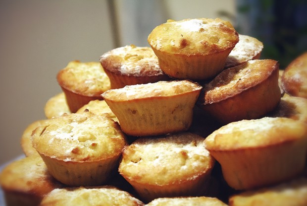 Маффины с грушами и корицей