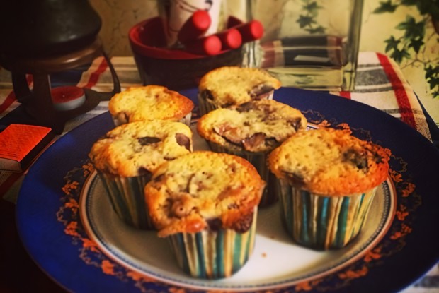 Маффины с инжиром