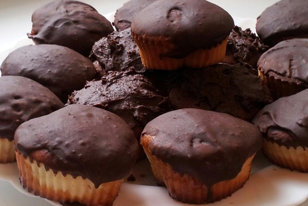 Маффины с конфетами