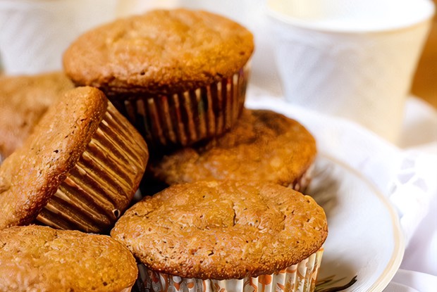 Маффины с отрубями и ананасом