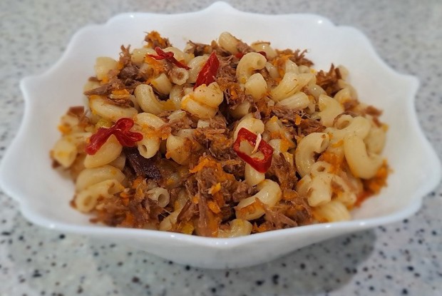 Макароны по флотски