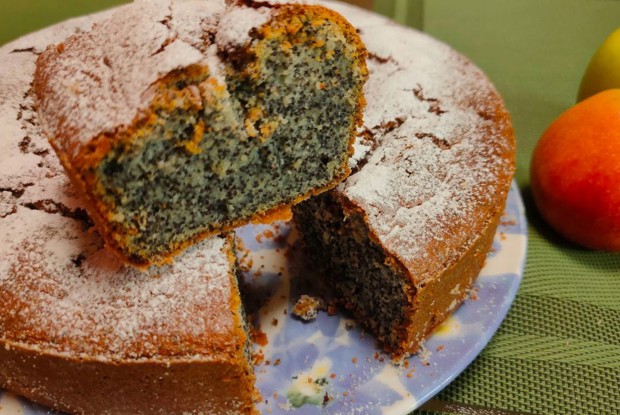 Маковый кекс