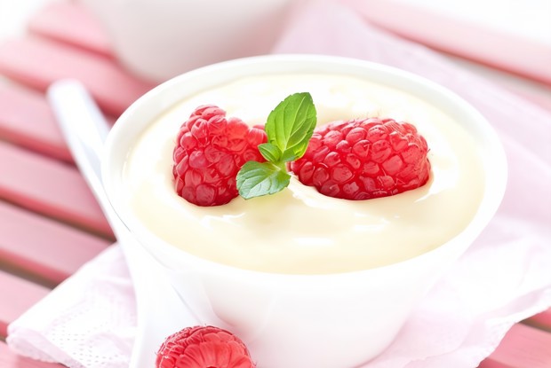 Малина в креме сабайон