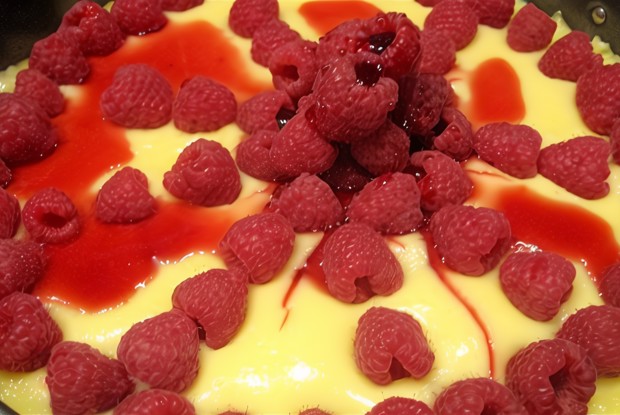 Малиновый чизкейк