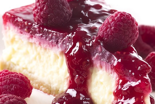 Малиновый пирог со сливочным сыром