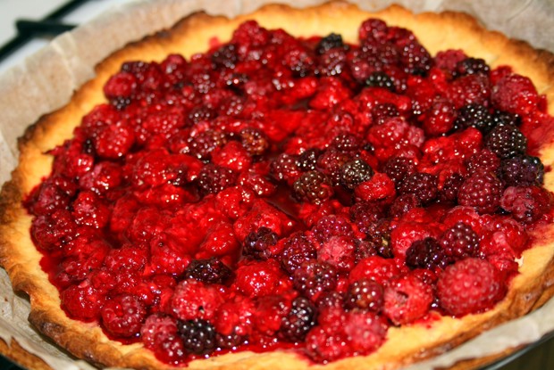 Малиновый пирог