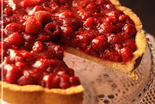Малиновый тарт