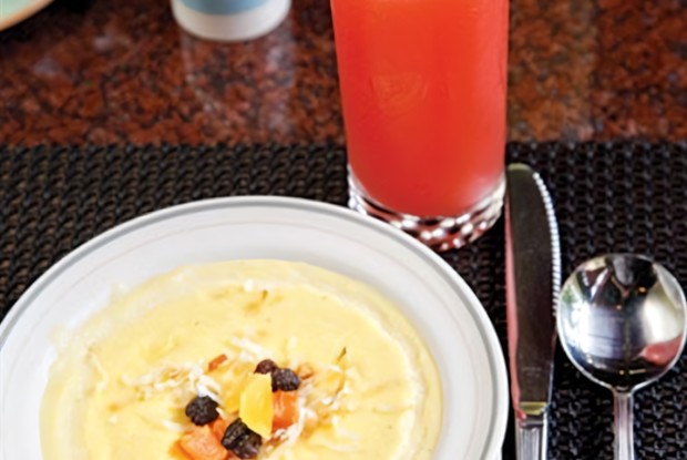 Мамалыга по-ямайски (кукурузная каша)