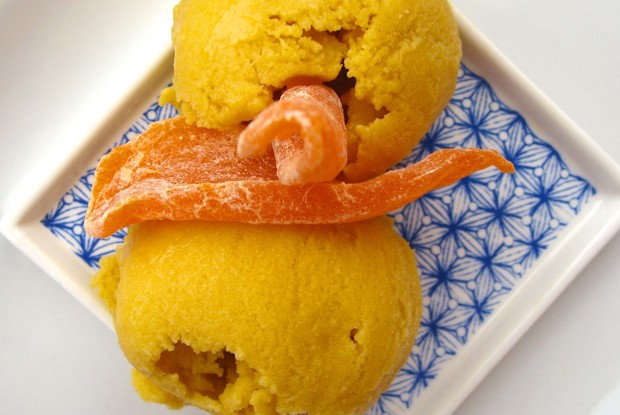 Манговый шербет с кардамоном и имбирем