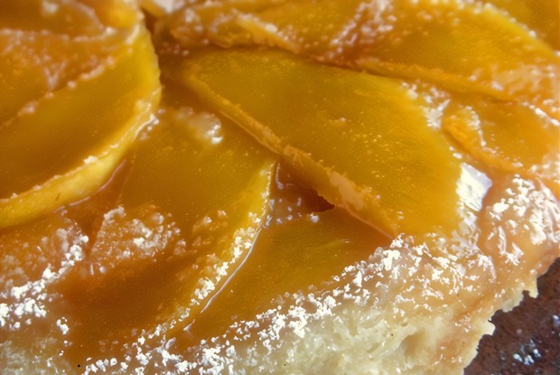 Манговый тарт татен