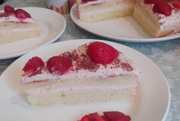 Манник на кефире.