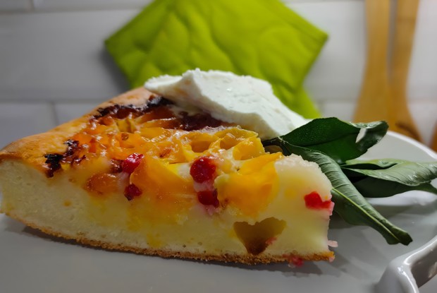 Манник с мандаринами