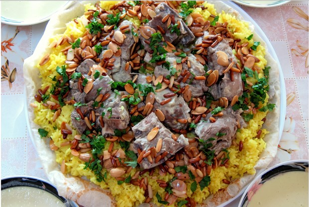 Мансеф из баранины