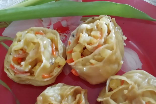 Манты овощные