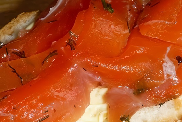 Маринованная семга по-норвежски (Гравлакс)
