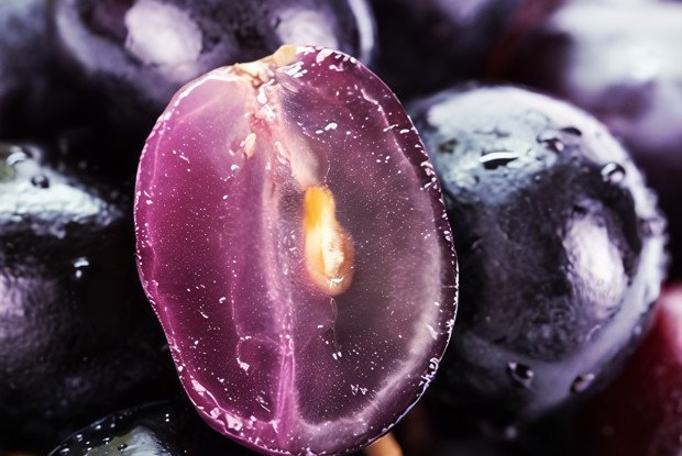 Маринованный виноград с корицей и черным перцем