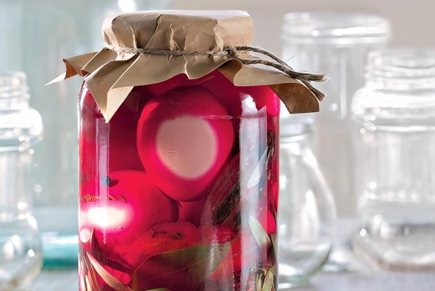 Маринованные яйца к пиву