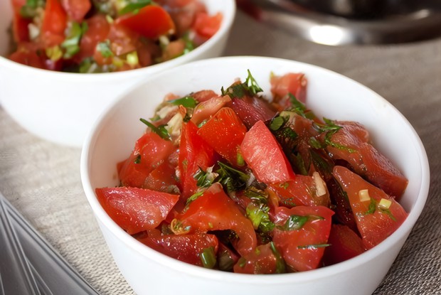 Марокканский томатный салат