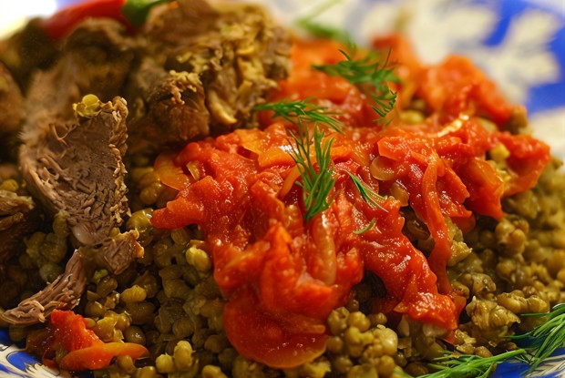 Машхурда (каша из маша)