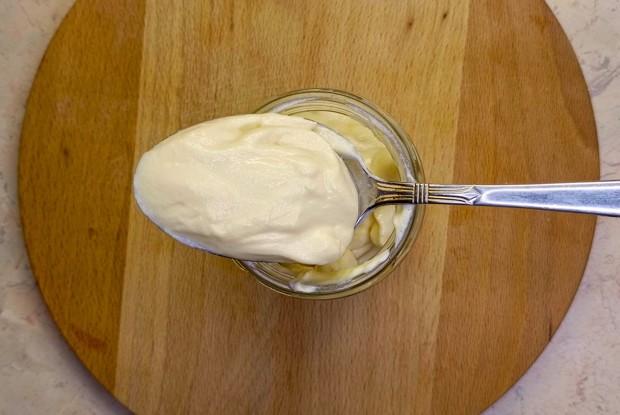 Майонез на вареных яйцах