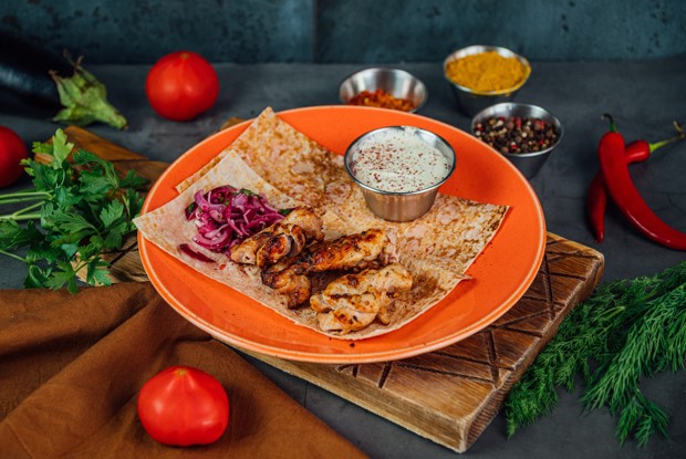 Мцвади из курицы