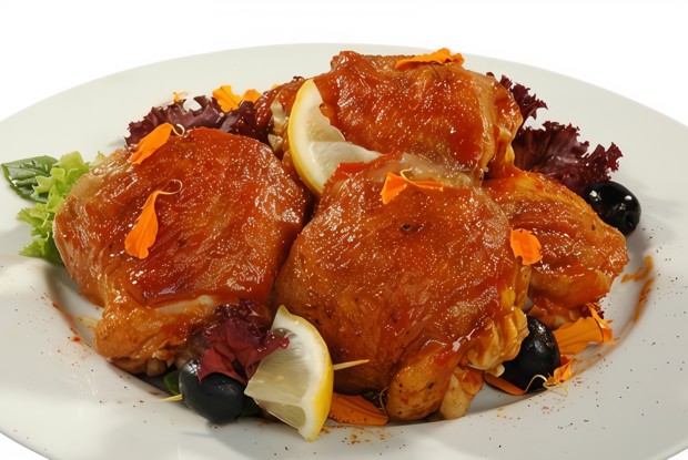Медовая курица на гриле