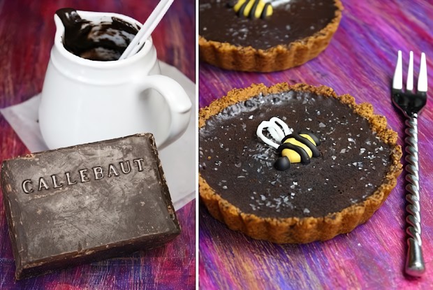 Медовый тарт с шоколадом