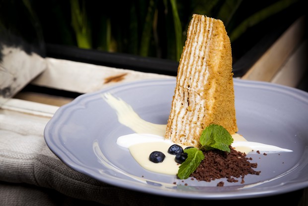 Медовик из ресторана Christian