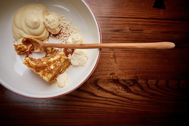 Медовик с трюфельным кремом