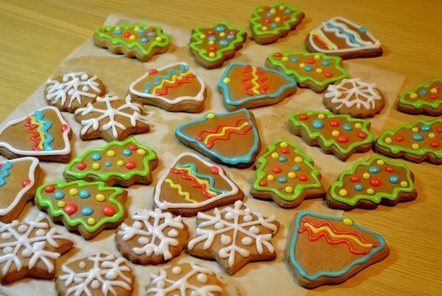 Медово-имбирное печенье