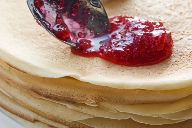 Медово-ягодный соус для мороженого