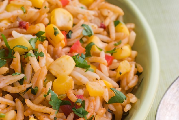 Мексиканский рисовый салат