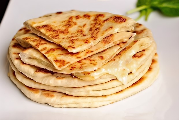 Мгновенный хачапури на сковороде