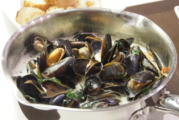 Мидии в тайском соусе