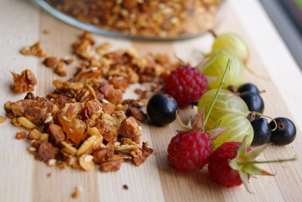 Миндальная гранола