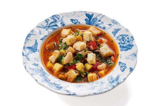 Минестроне с консервированной фасолью