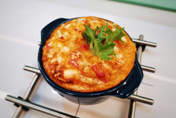 Мини-фриттата с беконом