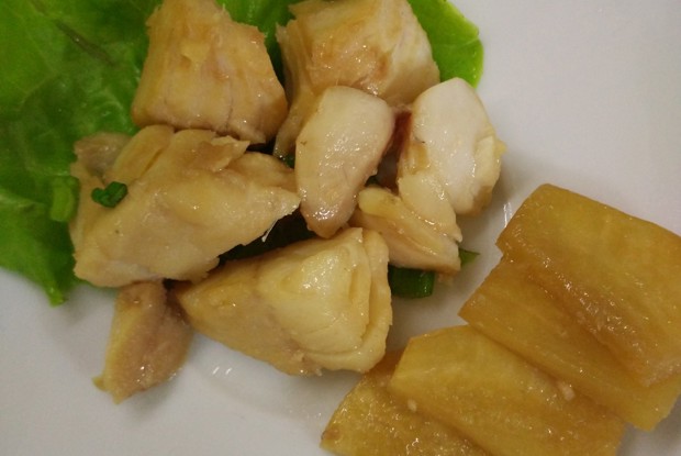 Минтай в соевом соусе