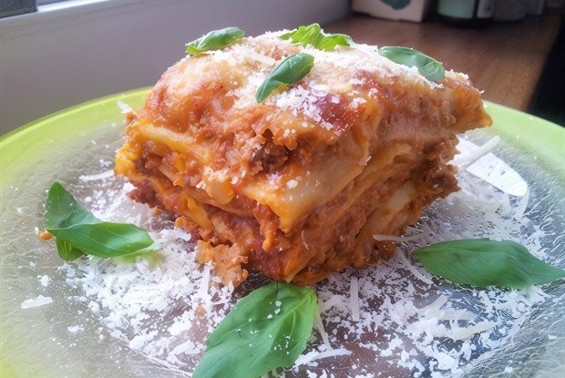 Мясная лазанья