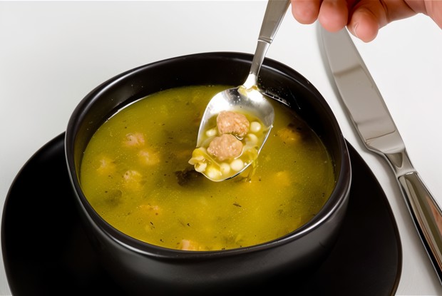 Мясные фрикадельки для супа