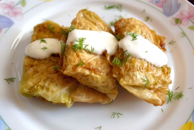 Мясные голубцы