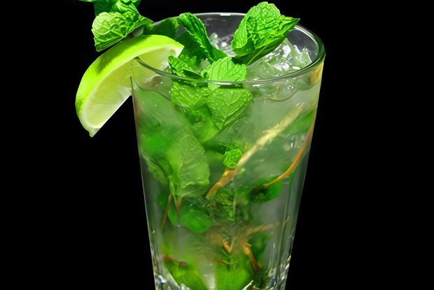 Мохито с яблочным соком