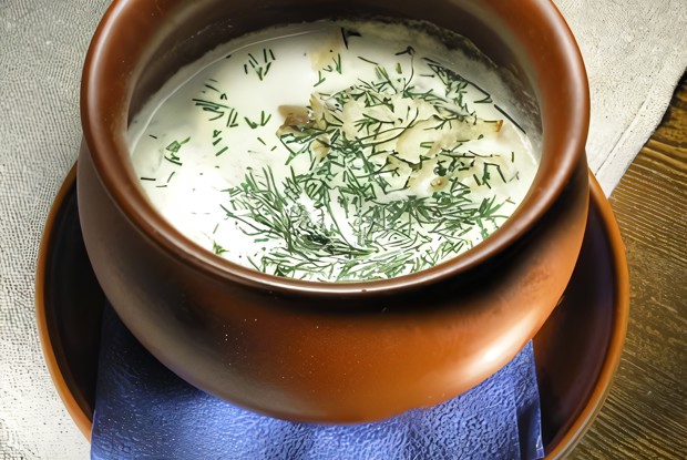 Молочные щи по-фински