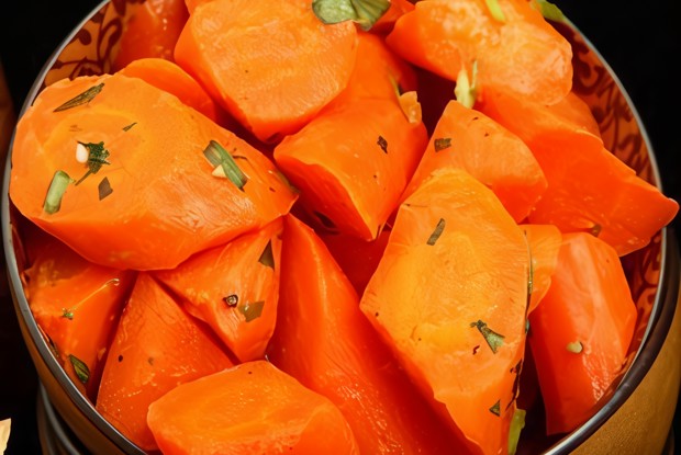 Морковь, жаренная в меду