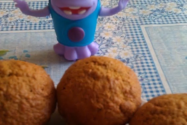 Морковные маффины