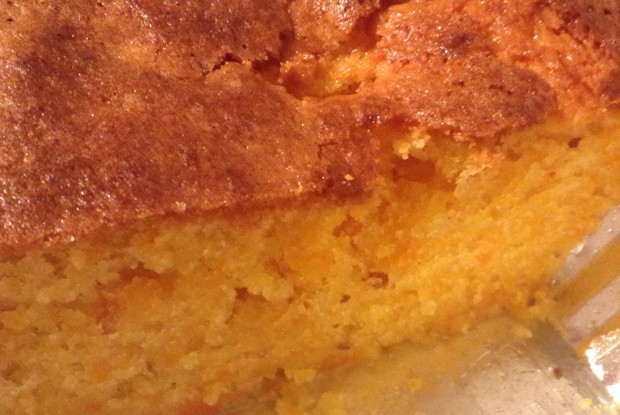 Морковный бисквит