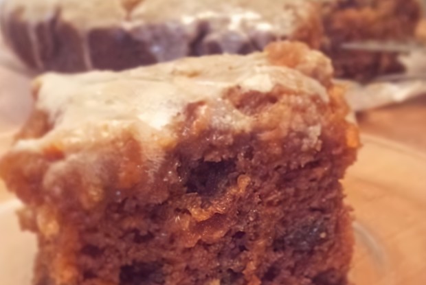 Морковный кекс с апельсиновой цедрой