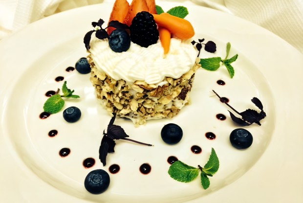 Морковный торт с глазурью